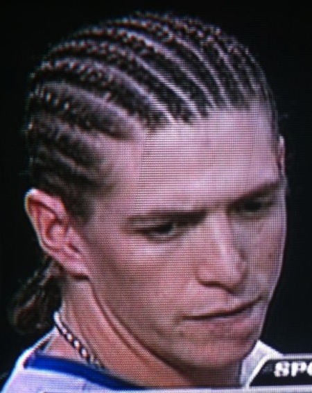Blue Jays OF Colby Rasmus' debuts some horrible cornrows