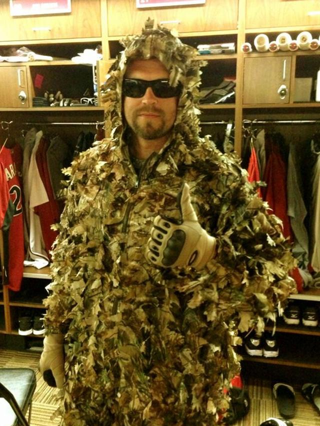 Heath Bell and the D-backs take 'Paintball Day' pretty seriously