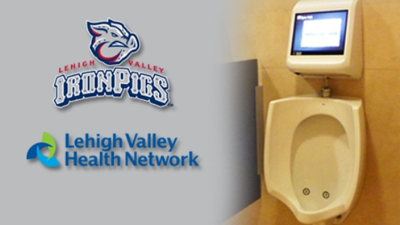 Minor League team to Feature "Urinal Gaming System"