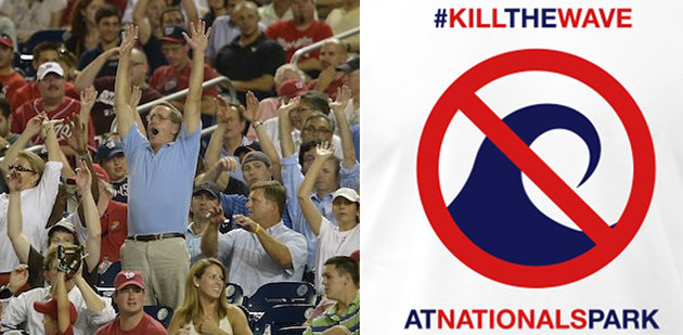 The pro-wave / anti-wave conflict has a proxy war at Nationals Park