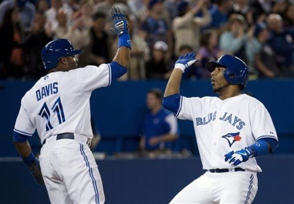 Encarnacion's two-homer game powers Blue Jays past Red Sox 9-7