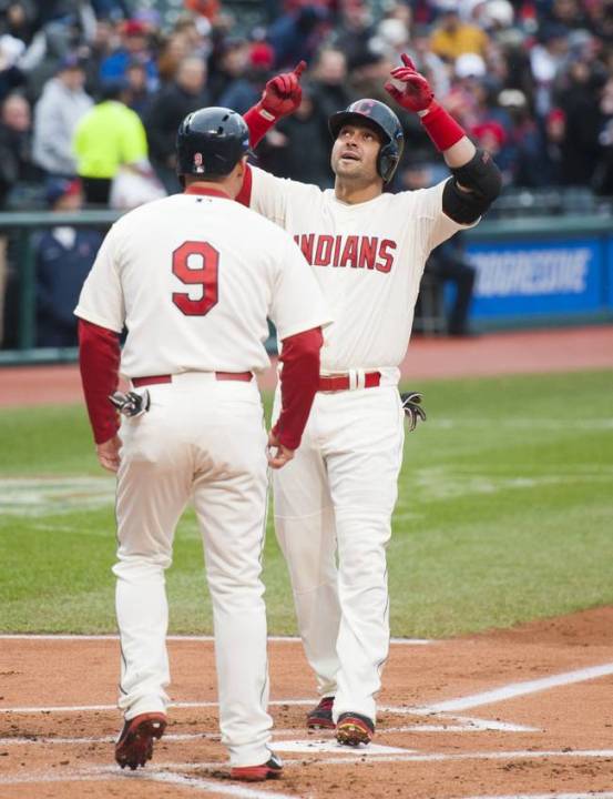 Reynolds' grand slam leads Tribe to victory