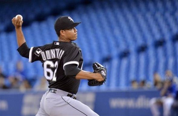 Quintana gets first win as White Sox blank Jays 7-0