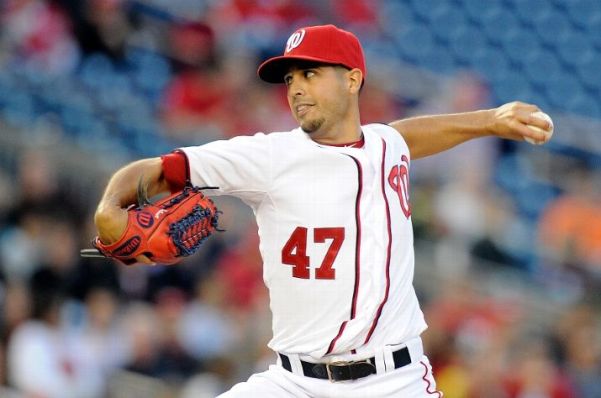 Gio, Espinosa help Nats make quick work of Reds