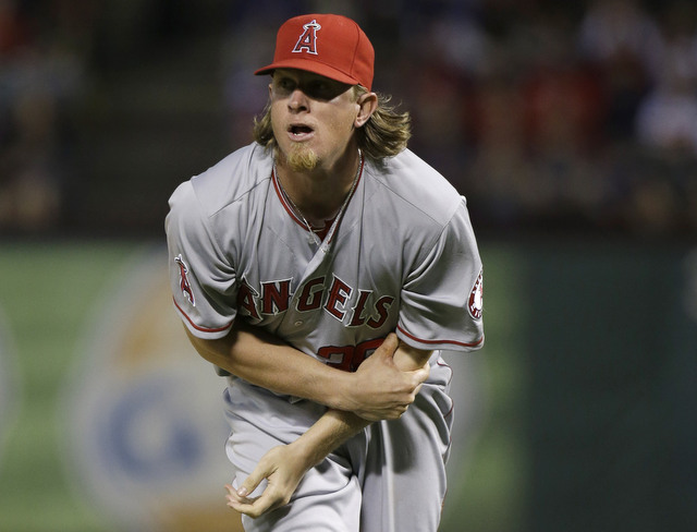 Jered Weaver (elbow) on DL, out 4-6 weeks