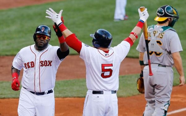 Behind pair of three-run rallies, Red Sox edge A's 6-5