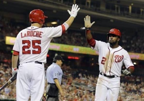 LaRoche's 2 HRs help Nationals top White Sox 8-7