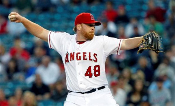 Angels slow their awful start, routing Detroit 8-1
