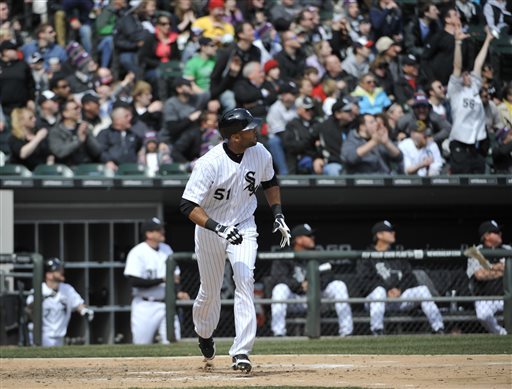 Alex Rios powers White Sox past Mariners 4-3