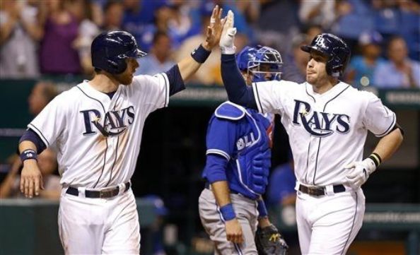 Moore gets 6th win, Rays beat Blue Jays 10-4