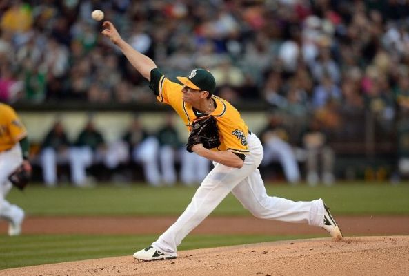 A's back Parker to win fifth straight game