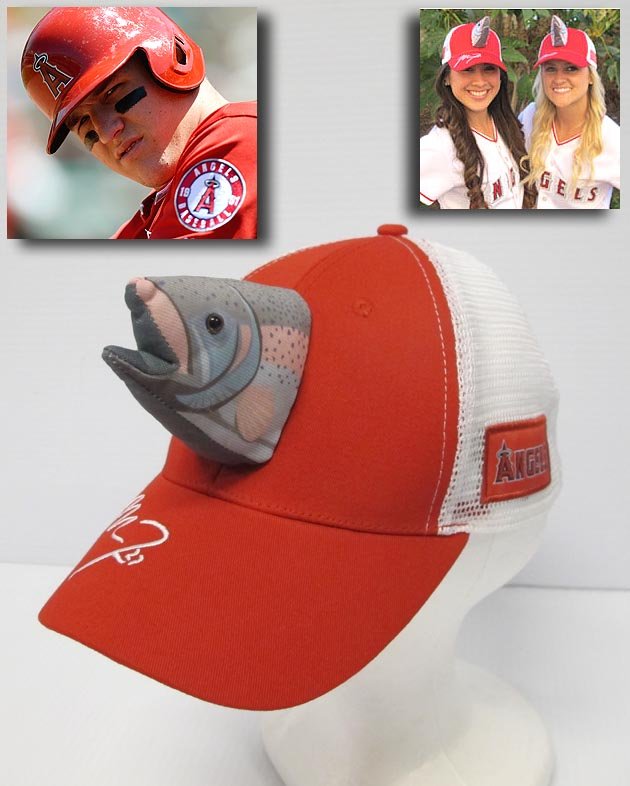 Mike Trout fish hats! Los Angeles Angels giving caps away June 18