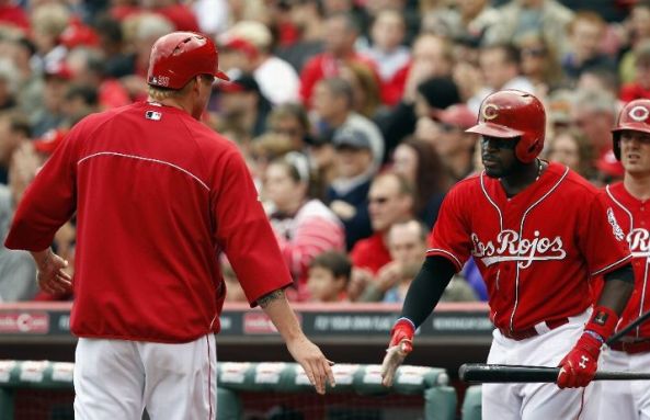 RBIs throughout Reds lineup carry club past Brewers 13-7