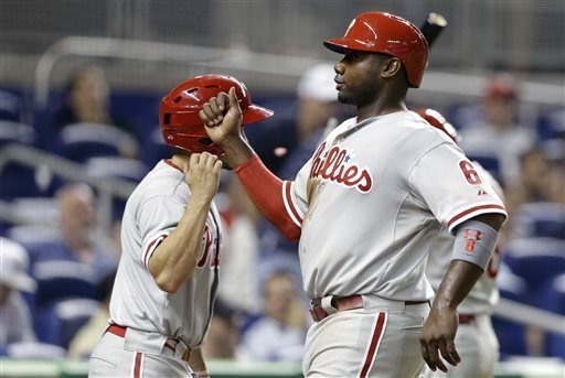 Young and Howard lift Phillies over Marlins 7-3