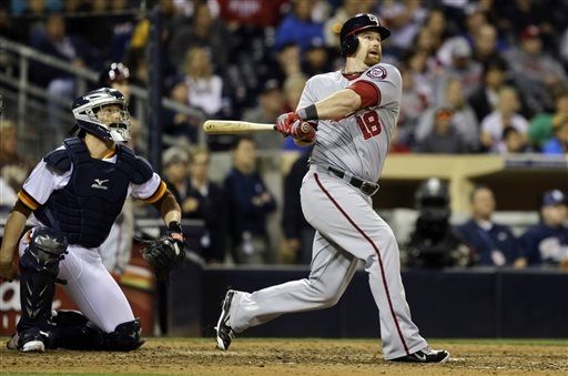 Tracy's HR in 10th lifts Nats over Padres 6-5