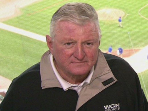 Ken “Hawk” Harrelson says he’d like to die while in the booth calling a game