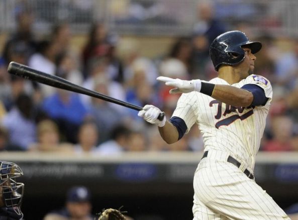 Hicks homers again as Twins beat Brewers 4-1