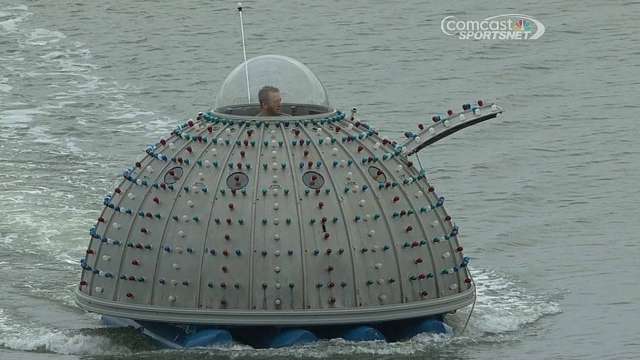 Unidentified Floating Object spotted in McCovey Cove
