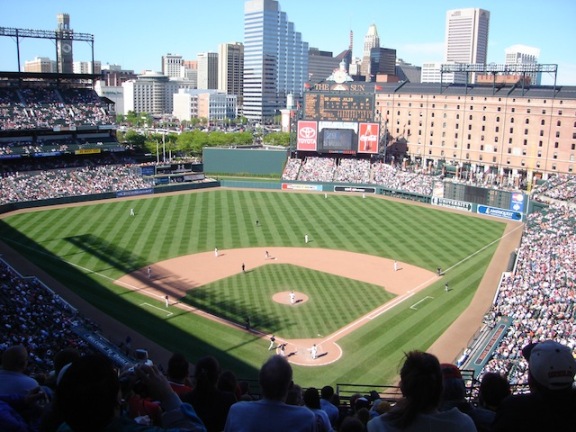 Assault at Orioles game sends man to intensive care, police say