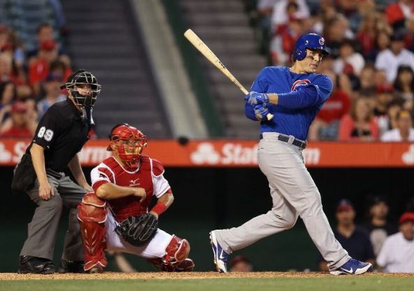Anthony Rizzo's bases-clearing double vs Angels (Video)
