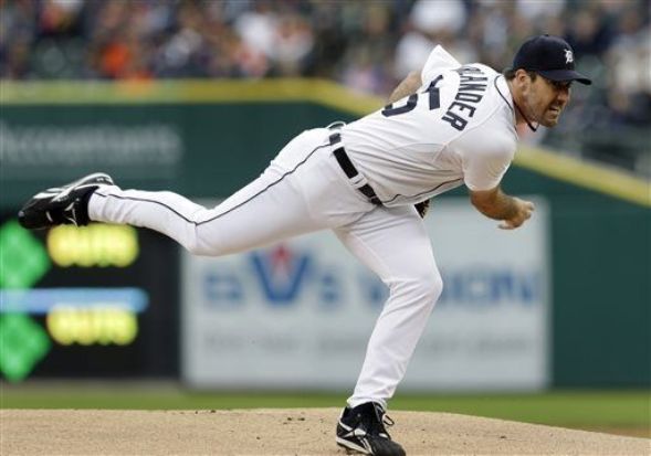Verlander goes seven to earn eighth victory