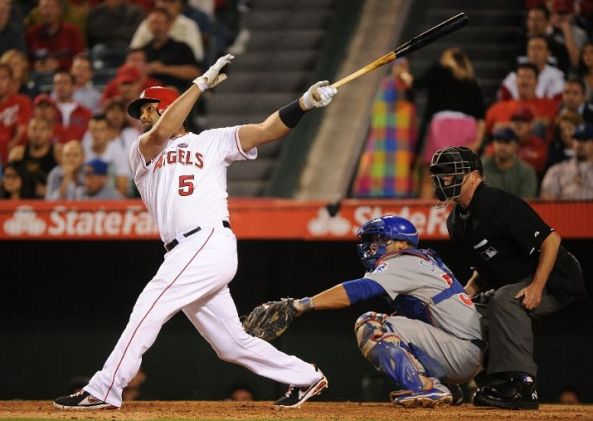 Pujols' clutch homer snaps Angels four-game skid
