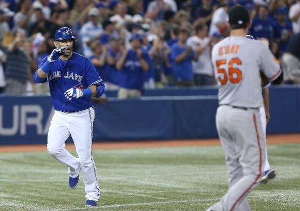 Bautista, Blue Jays beat Orioles for 10th straight