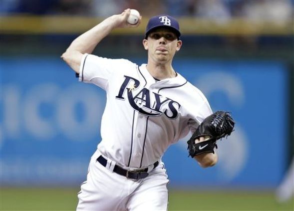 Hellickson pitches 6 strong innings, Rays beat O's 8-0