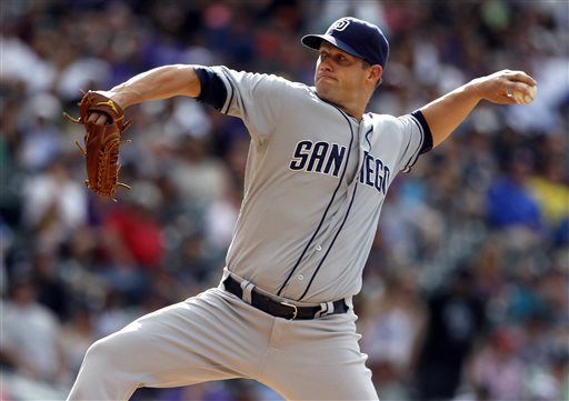 Backed by homers, Stults stymies Rockies