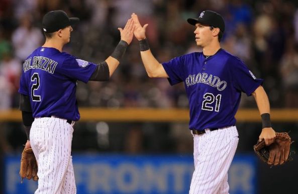 Colvin's two homers power Rockies past Nats 8-3