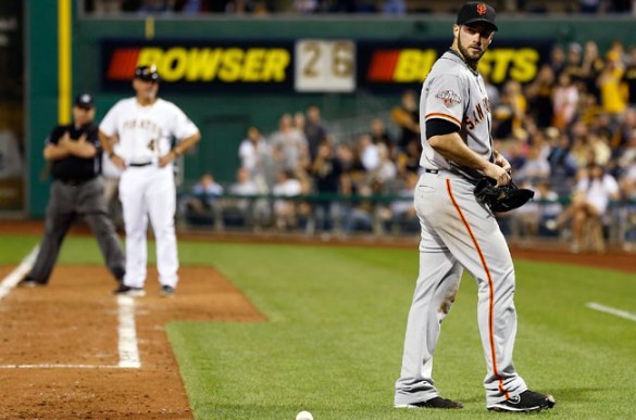 Kontos suspended three games, Bochy for one 