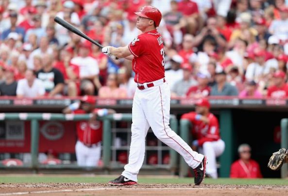 Jay Bruce's solo moonshot vs Brewers (Video)