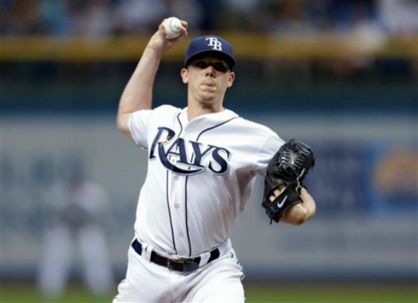 Hellickson, Rays cool off surging Blue Jays, 4-1