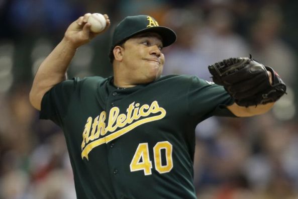 Colon wins 4th straight, Oakland beats Brewers 6-1