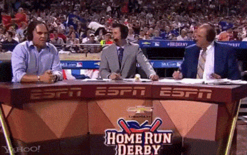 Mike Piazza’s Derby interview was interrupted by a fight and a creepy video bomber 