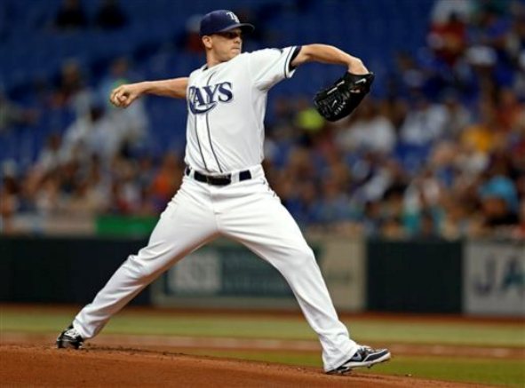 Hellickson wins 4th straight start for Rays