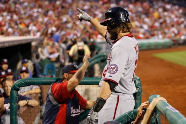 Jayson Werth's back-to-back home run vs Phillies (Video)