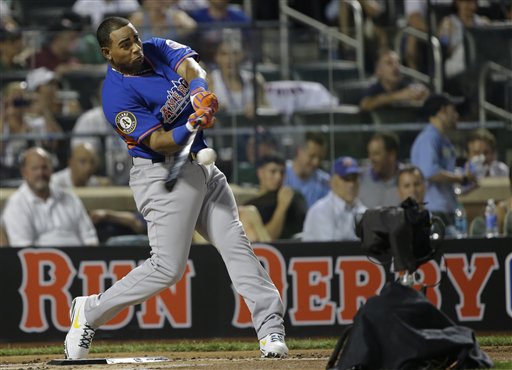 Yoenis Cespedes puts on a show in the first round (Video)