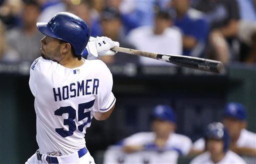 Eric Hosmer's game-tying homer vs O's (Video)