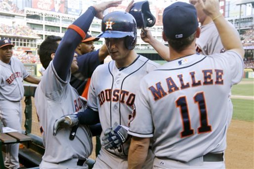 New All-Star Castro homers, Astros top Rangers 9-5