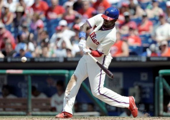 Brown homers and triples, Phillies beat Braves 7-3