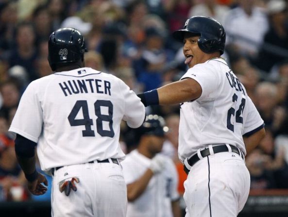 Miguel Cabrera's return sparks 10-0 rout of Phillies