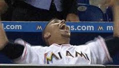 Jose Fernandez goes insane after Giancarlo Stanton's homer (Video)