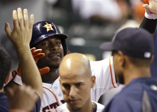 Carter's 2 homers lead Astros over Rays 4-1