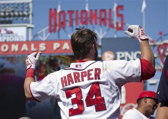 Harper's homer in 9th lifts Nats past Pirates 9-7