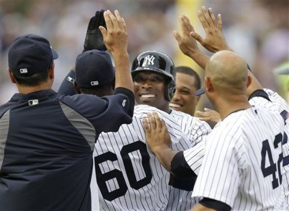 Jeter gives Yanks jolt, Soriano gives them win