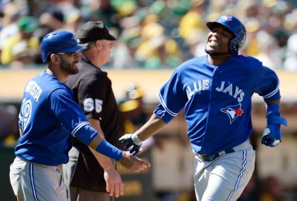 Jose Bautista's double lifts Blue Jays past A's
