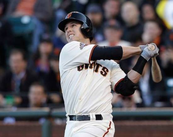 Buster Posey's two-run shot off Harvey (Video)