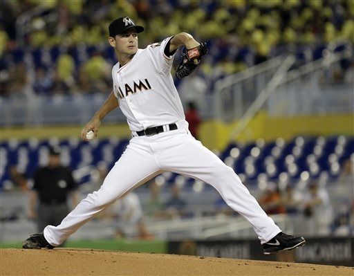 Turner pitches Marlins past Braves 6-2