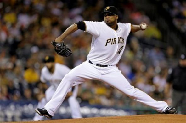 Pirates beat Athletics 5-0 behind Liriano's strong outing